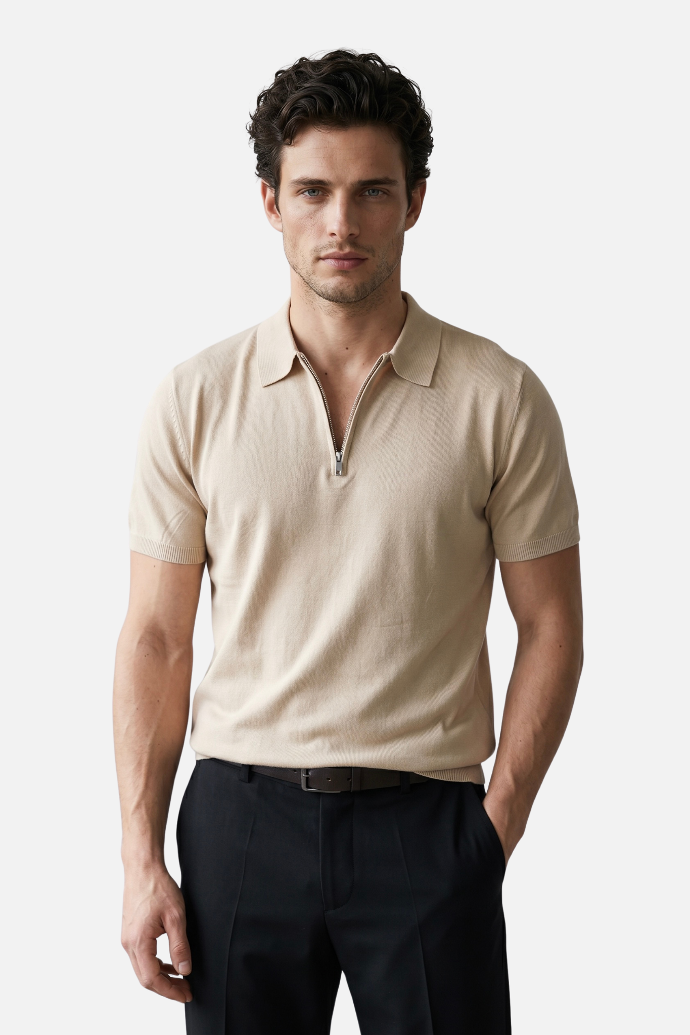 Polo Zip Monaco