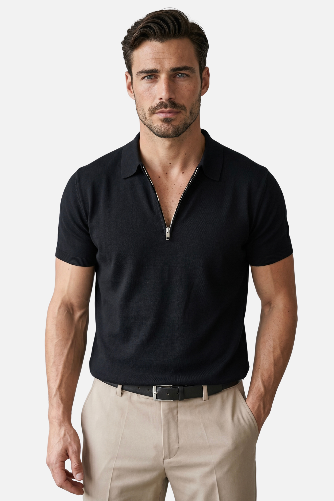 Polo Zip Monaco