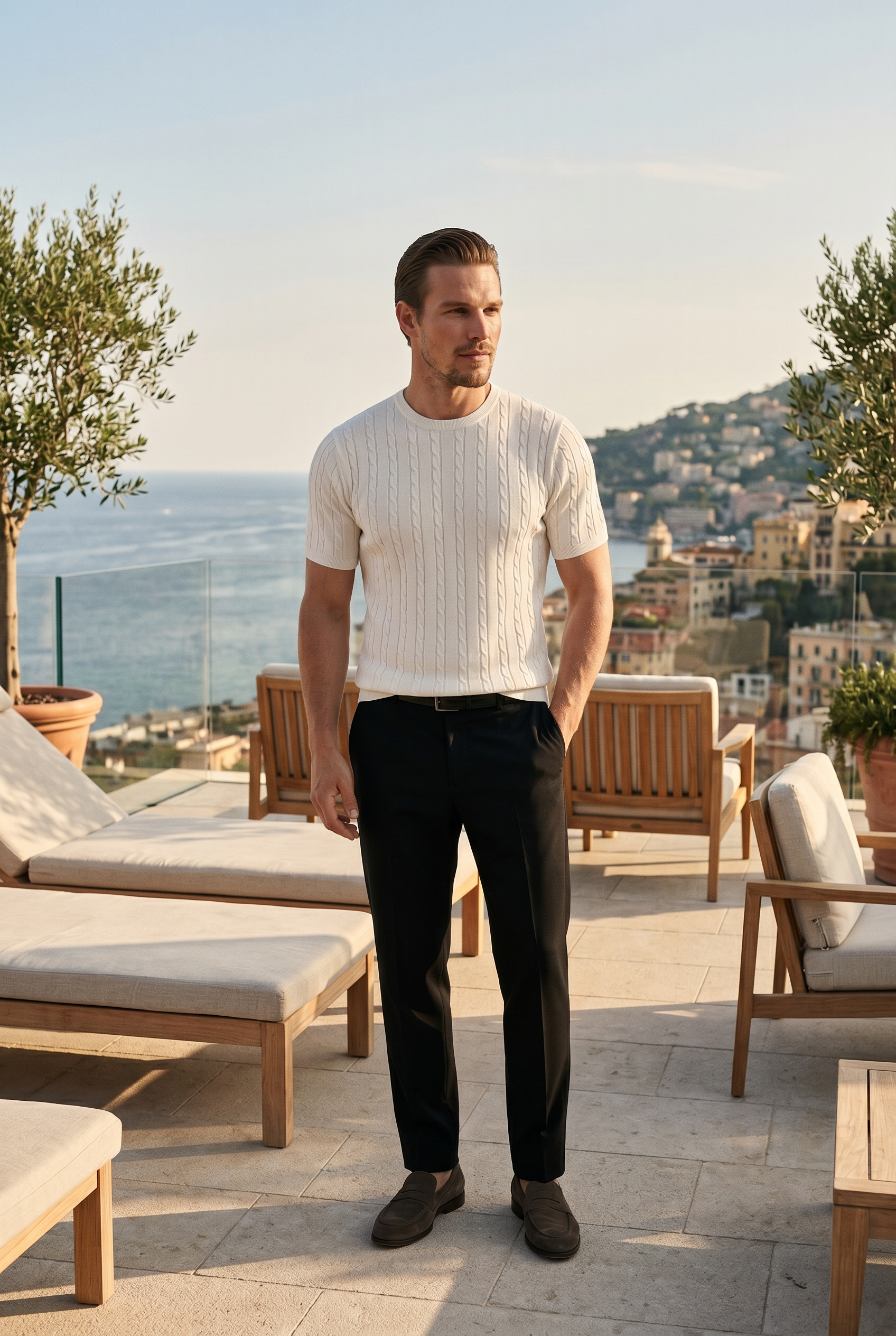 Camiseta de Punto Capri